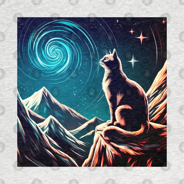 Cat in space by svu